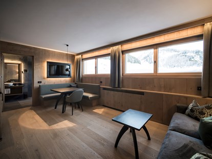 Hotels an der Piste - Hotel-Schwerpunkt: Skifahren & Ruhe - Wolkenstein-Gröden - Abgetrennte Räume im Zimmer - Hotel Cappella