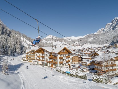 Hotels an der Piste - Pools: Außenpool beheizt - Skigebiet Gröden - Savoy Dolomites Luxury Spa Hotel