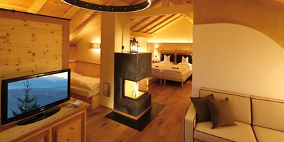 Hotels an der Piste - Hotel-Schwerpunkt: Skifahren & Wellness - Kolfuschg in Corvara - Suite Curasoa - Dolomites Living Hotel Tirler