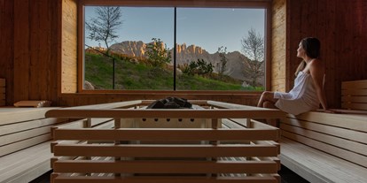 Hotels an der Piste - Trockenraum - Trentino-Südtirol - 6 Saunen im Dolomiti Mountain SPA - Dolomiti Spa Resort Moseralm