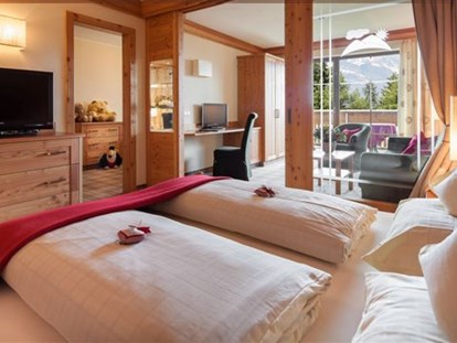 Hotels an der Piste - Skiraum: versperrbar - Moos/Pass - Suite Großer Mittager  - Wohlfühlhotel Falzeben