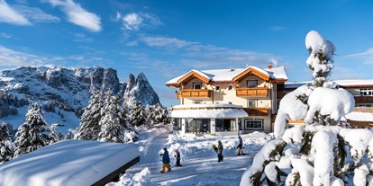 Hotels an der Piste - Hunde: hundefreundlich - Skigebiet Seiser Alm - Hotel Rosa ****S Eco Alpine Spa Resort