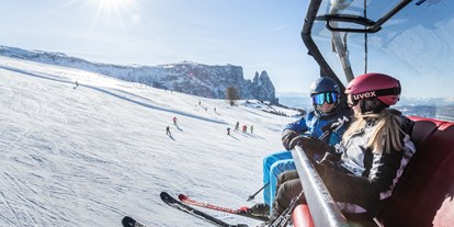 Hotels an der Piste - Rodeln - Skigebiet Seiser Alm - Hotel Monte Piz