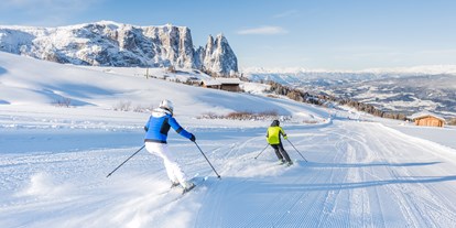 Hotels an der Piste - Langlaufloipe - Skigebiet Seiser Alm - Hotel Monte Piz