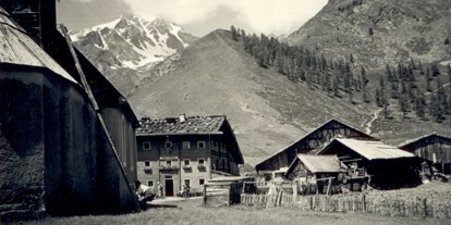 Hotels an der Piste - Hotel-Schwerpunkt: Skifahren & Familie - Trentino-Südtirol - Kurzras früher - Piccolo Hotel Gurschler
