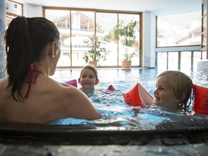 Hotels an der Piste - Pools: Außenpool beheizt - Sexten - Post Alpina - Family Mountain Chalets
