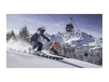 Hotels an der Piste - Hotel-Schwerpunkt: Skifahren & Wellness - Trentino-Südtirol - Skifahren - Post Alpina - Family Mountain Chalets