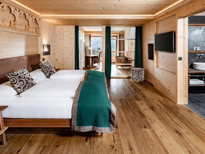 Hotels an der Piste - Hotel-Schwerpunkt: Skifahren & Wellness - Trentino-Südtirol - Suite Romantica Deluxe - Hotel Masl