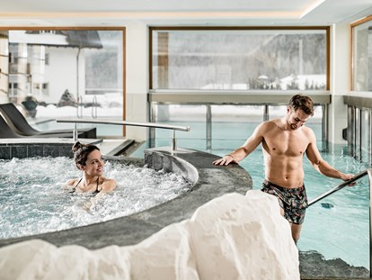 Hotels an der Piste - Pools: Innenpool - Trentino-Südtirol - Whirlpool - Hotel Masl