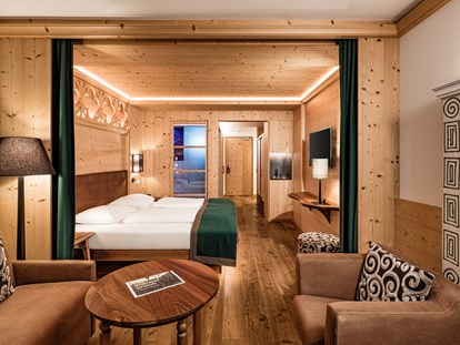 Hotels an der Piste - Hotel-Schwerpunkt: Skifahren & Wellness - Suite Romantica - Hotel Masl