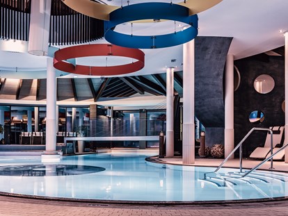 Hotels an der Piste - Pools: Innenpool - Mittersill - Familienresort Ellmauhof - das echte All Inclusive ****S