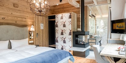 Hotels an der Piste - Suite mit offenem Kamin - Vals (Vals) - Aktiv-& Wellnesshotel Bergfried