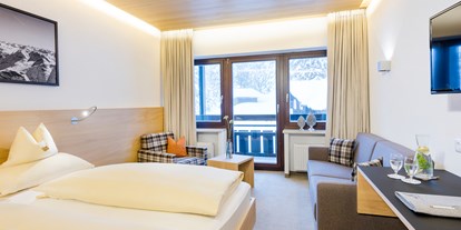 Hotels an der Piste - Kinder-/Übungshang - Schröcken - Doppelzimmer im Hotel Cresta Oberlech - Cresta.Alpin.Sport.Hotel