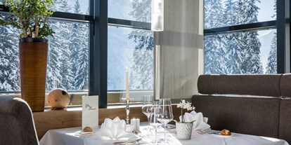 Hotels an der Piste - Hotel-Schwerpunkt: Skifahren & Kulinarik - Warth (Warth) - Restaurant im Hotel Cresta Oberlech - Cresta.Alpin.Sport.Hotel