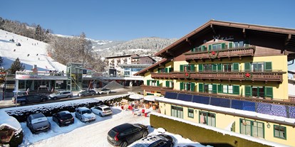 Hotels an der Piste - Skikurs direkt beim Hotel: eigene Skischule - Mittersill - Pension Hubertus
