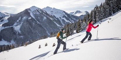 Hotels an der Piste - Skiraum: Skispinde - Dienten am Hochkönig - Schneechuhwandern - Ski & Bike Hotel Wiesenegg