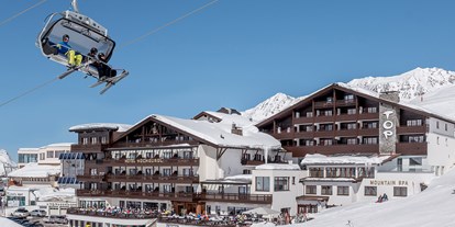 Hotels an der Piste - Skiservice: Skireparatur - Skigebiet Gurgl - TOP Hotel Hochgurgl