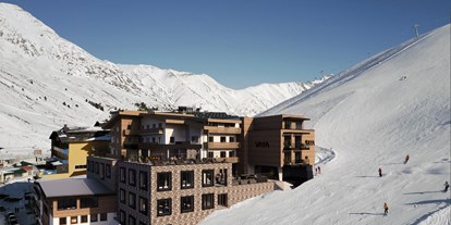 Hotels an der Piste - Hotel-Schwerpunkt: Skifahren & Wellness - Kühtai - VAYA Kühtai Außenansicht - VAYA Kühtai NEU!