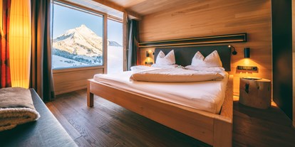 Hotels an der Piste - Hotel-Schwerpunkt: Skifahren & Wellness - Mittelberg (Mittelberg) - Bei uns haben Sie aus jedem Zimmer blick auf die Berge - Hotel Warther Hof