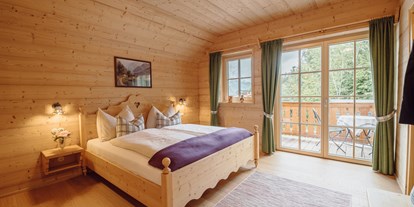 Hotels an der Piste - Hotel-Schwerpunkt: Skifahren & Ruhe - Schlafzimmer im Ferienhaus Salzkammergut  - Narzissendorf Zloam