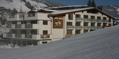 Hotels an der Piste - St. Johann in Tirol - Südansicht - Wellness- und Familienhotel Egger in TOP LAGE