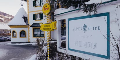 Hotels an der Piste - Hunde: erlaubt - Skigebiet Kreischberg - Hotelfront - Hotel Alpenblick Kreischberg