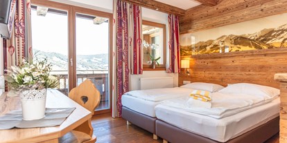 Hotels an der Piste - Ferienwohnung mit Aussicht auf Hinterglemm und auf die umliegende Pinzgauer Bergwelt  - Ferienwohnungen Perfeldhof