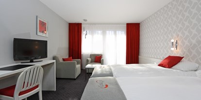 Hotels an der Piste - Parkplatz: gebührenpflichtig beim Hotel - Standard Doppelzimmer - Hotel Steinmattli