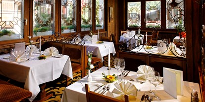 Hotels an der Piste - Preisniveau: exklusiv - Schweiz - Restaurant - Saaserhof Apartments