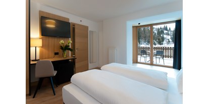 Hotels an der Piste - Skiraum: versperrbar - St.Kassian - Junior suite mit Terrasse - Sports&Nature Hotel Boè