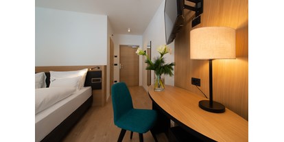 Hotels an der Piste - Sonnenterrasse - Skiregion Alta Badia - Detail Superior Zimmer - Sports&Nature Hotel Boè