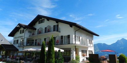 Hotels an der Piste - Hotel-Schwerpunkt: Skifahren & Ruhe - Flims Waldhaus - Hotel Pizzeria Mittenwald Flumserberg Tannenheim
