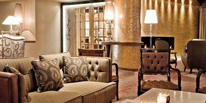 Hotels an der Piste - Parkplatz: kostenlos in Gehweite - Gargellen - Lobby Tschuggen Grand Hotel - Tschuggen Grand Hotel 