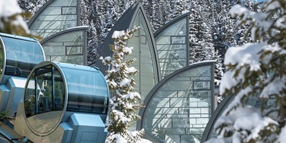 Hotels an der Piste - Parkplatz: gebührenpflichtig beim Hotel - Davos Dorf - Tschuggen Express - Tschuggen Grand Hotel 