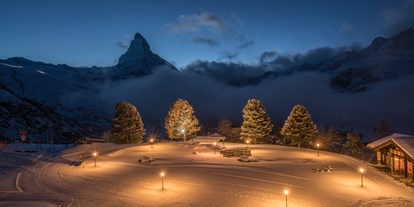 Hotels an der Piste - Hotel-Schwerpunkt: Skifahren & Wellness - Zermatt - Aussicht aus dem Hotel - Riffelalp Resort 2222 m