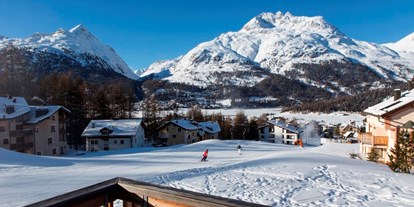 Hotels an der Piste - Sonnenterrasse - Zuoz - Ski in ski out  - Nira Alpina