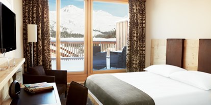 Hotels an der Piste - Skikurs direkt beim Hotel: für Erwachsene - Engadin - Corvatsch Room - Nira Alpina
