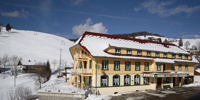 Hotels an der Piste - Ladestation Elektroauto - Skizentrum Muggenbrunn - Naturparkhotel Grüner Baum