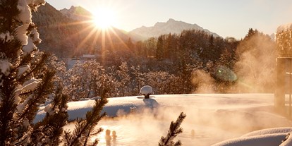 Hotels an der Piste - Skiservice: Skireparatur - Deutschland - Beheizter Außenpool - Kempinski Hotel Berchtesgaden