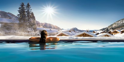 Hotels an der Piste - Skikurs direkt beim Hotel: für Erwachsene - Riezlern - Pool - Panorama Hotel Oberjoch