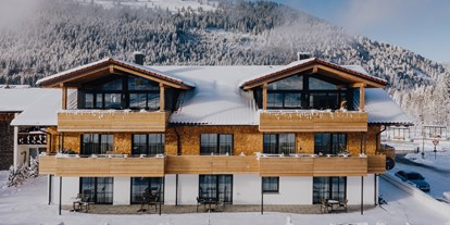 Hotels an der Piste - Suite mit offenem Kamin - Bad Hindelang - Alpin Lodges Oberjoch