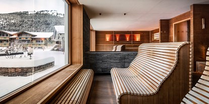 Hotels an der Piste - Suite mit offenem Kamin - Nesselwang - Entspannen Sie im Wellnessbereich des Panoramahotels - Alpin Lodges Oberjoch