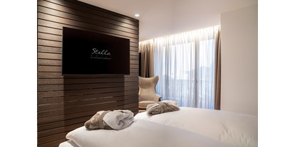 Hotels an der Piste - Skiraum: Skispinde - Room Superior - Hotel Stella - My Dolomites Experience