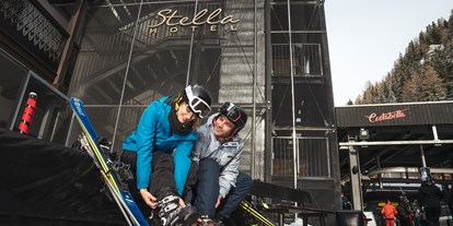 Hotels an der Piste - Skiservice: Skireparatur - Wolkenstein-Gröden - Hotel Stella - Hotel Stella - My Dolomites Experience