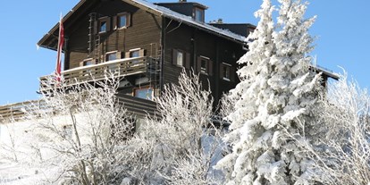 Hotels an der Piste - Kinder-/Übungshang - Ramsau (Bad Goisern am Hallstättersee) - Kranabethhütte im Winter  - Kranabethhütte