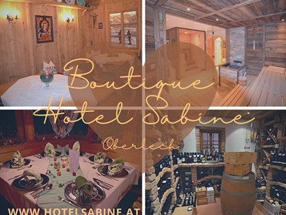 Hotels an der Piste - Ski-In Ski-Out - Österreich - Schlafen wie auf Wolke 7 - essen wie bei Oma zu Hause - relaxen und entspannen an einem Ort der Ruhe! - Boutique Hotel Sabine****