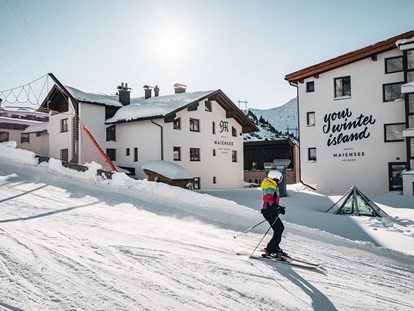 Hotels an der Piste - Hotel-Schwerpunkt: Skifahren & Kulinarik - Tirol - Hotel Maiensee direkt an Piste und Sesselbahn
St.Christoph - Galzig - Hotel Maiensee