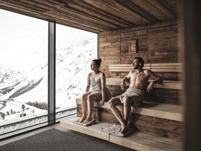 Hotels an der Piste - Wellnessbereich - Sauna mit Aussicht  - SKI | GOLF | WELLNESS Hotel Riml ****s