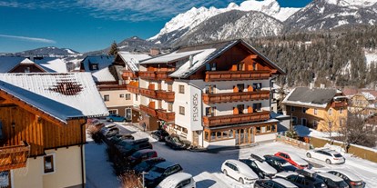 Hotels an der Piste - Skiraum: Skispinde - Felsner's Hotel & Restaurant