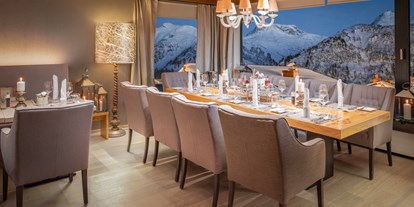 Hotels an der Piste - Skiraum: Skispinde - Galtür - Restaurant - Hotel Bergkristall